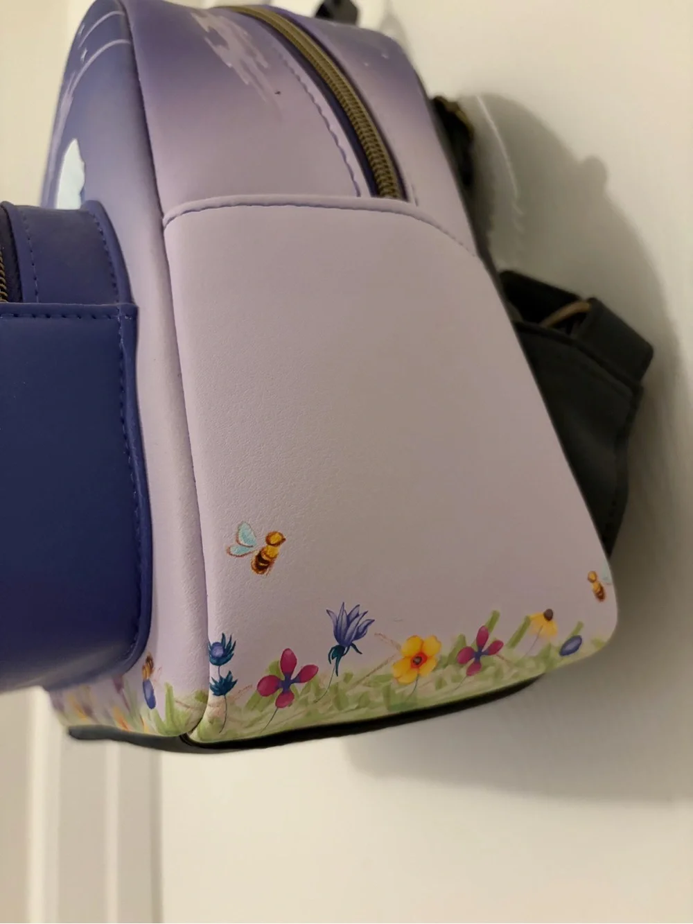 Loungefly Purple Winnie the Pooh Halloween mini Backpack